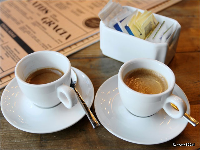 Caf� Espresso y Ristretto - Gracia Tapas & Bar