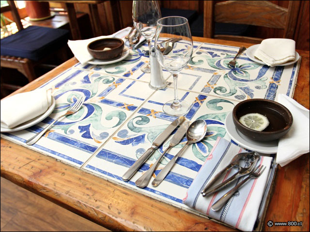 La postura de mesa en La Tasca de Altamar