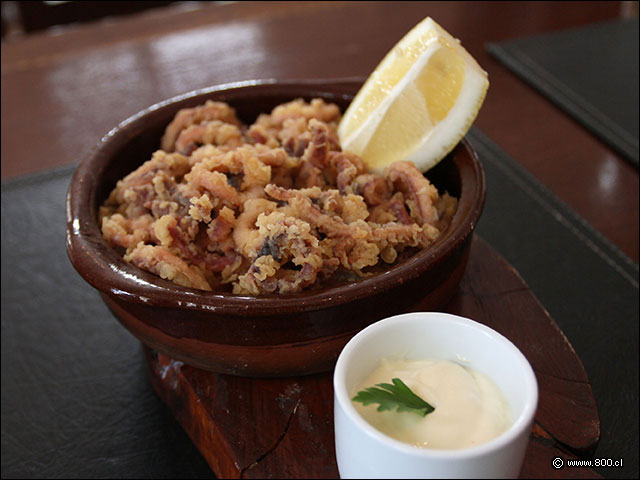  Calamares a la romana acompa�ado de alioli - Formentera