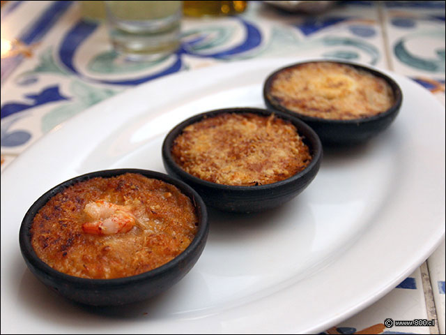 Trio de Chupes - La Tasca de Altamar