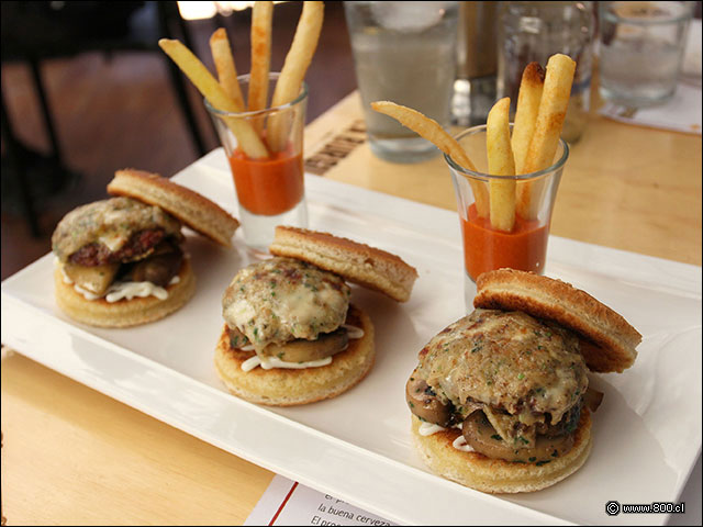 Mini hamburguesas - La Burguesía - Providencia