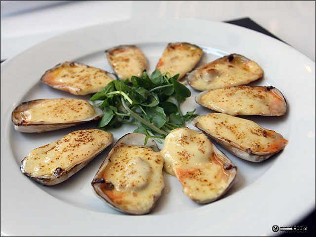 Machas a la Parmesana en el restobar La Soga - La Soga