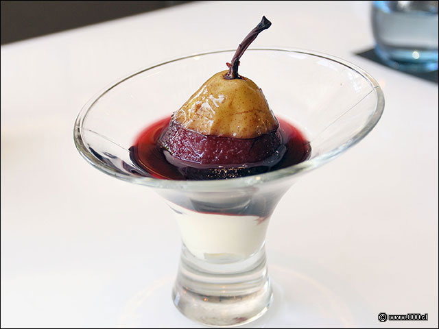 Una evocadora Pera al Vino Tinto - La Soga