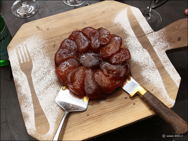 Tarta Tatin de postre - Rubaiyat