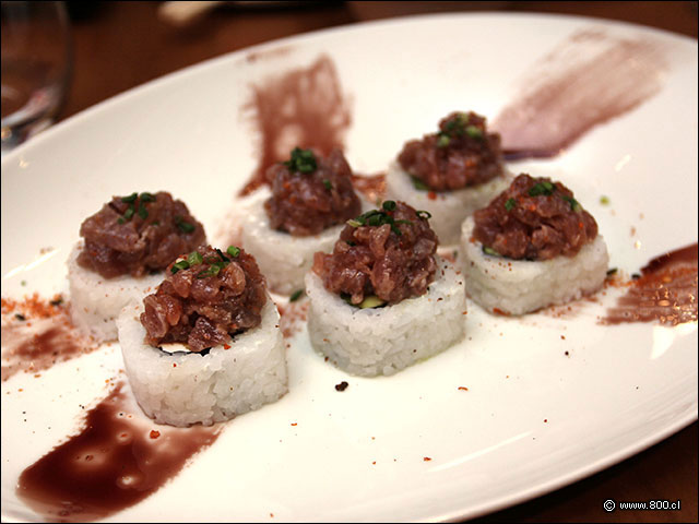 Monta Maki, roll con trtaro de atn trufado - Shinsei - Renaissance