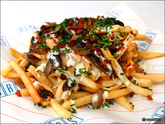 Papas Franchutas, la golosa y elegante versi�n chorrillana de Burgs - Burgs