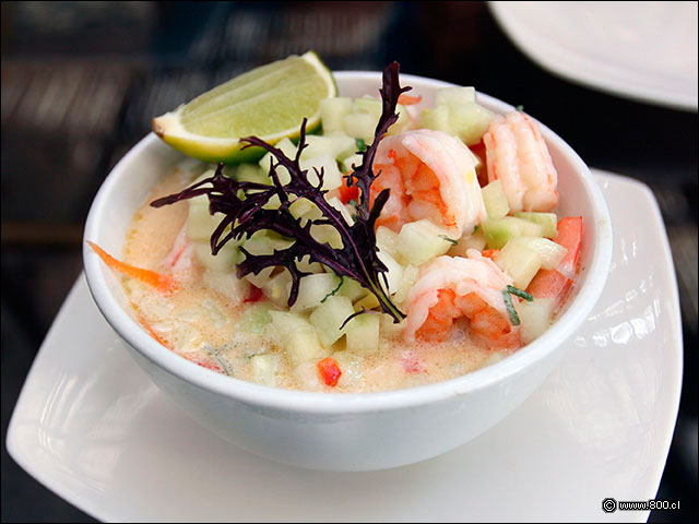 Cebiche thai con pepino y leche de coco - Pad Thai