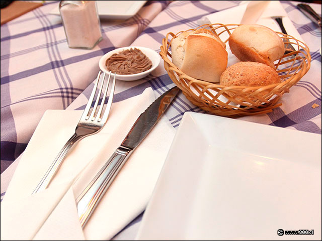 Detalle mesas - Le Bistrot de Gaetan