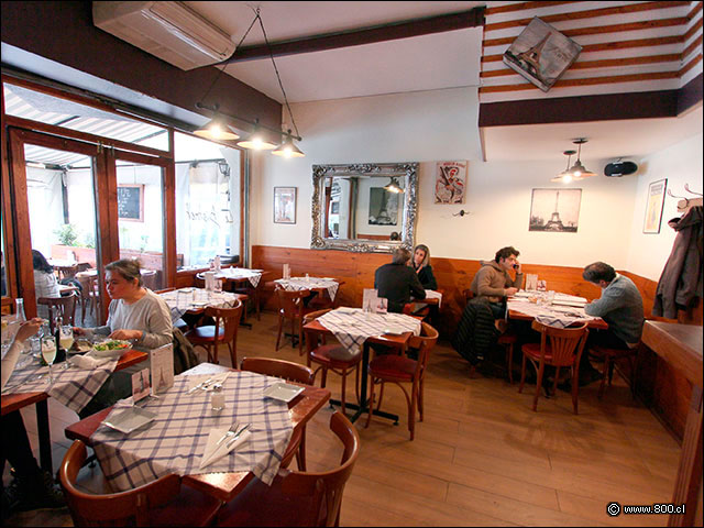 Vista del saln comedor interior - Le Bistrot de Gaetan