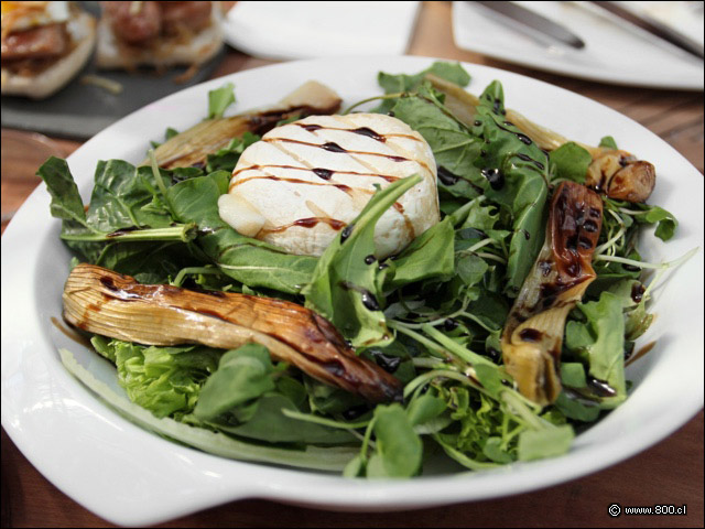 Ensalada de Camembert con endivias asadas - Infiltrados Steak Bar