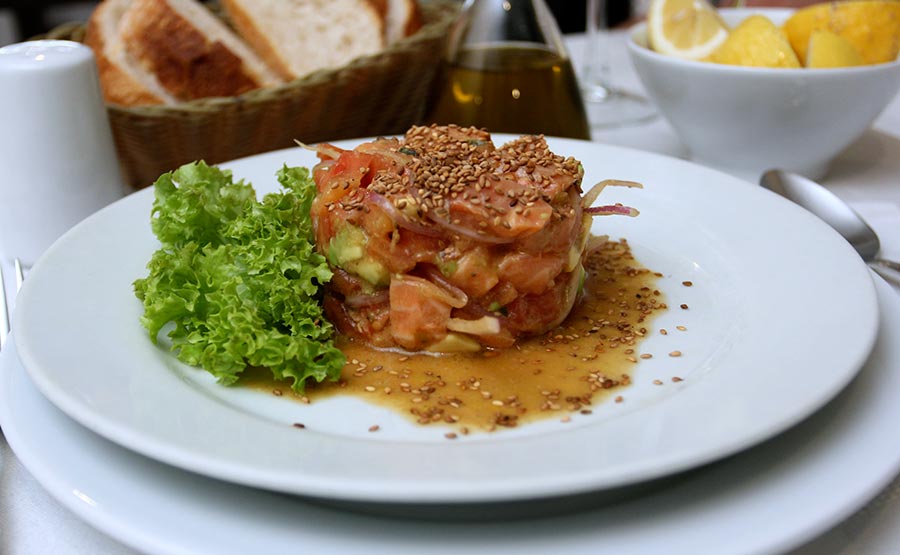 Tártaro de Salmón.