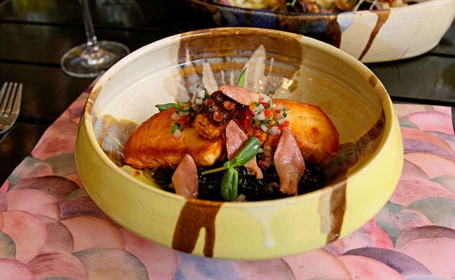 Mero en salsa anticuchera - La Mar Cebichera