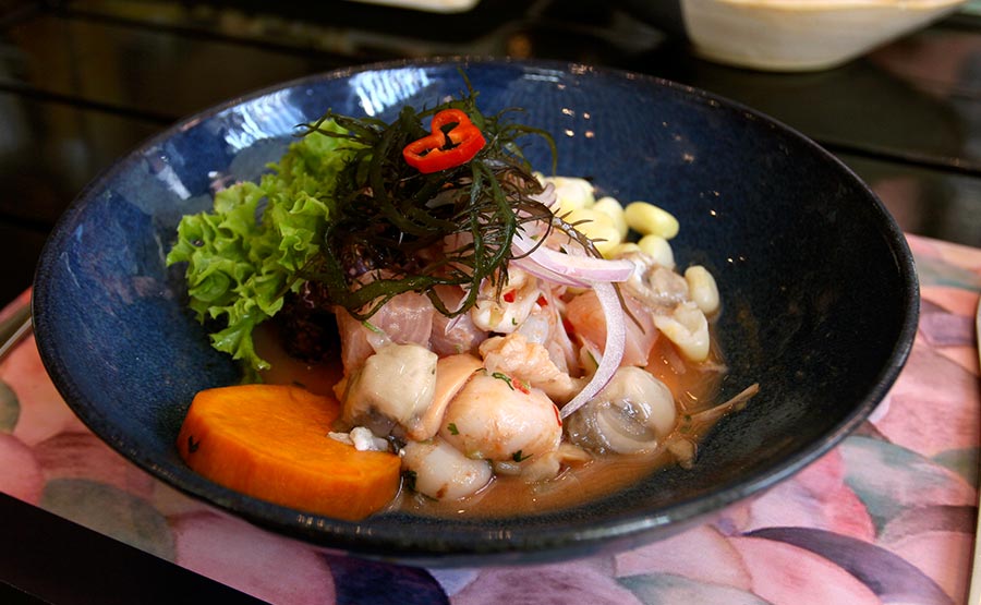Cebiche Crudo - La Mar Cebichera