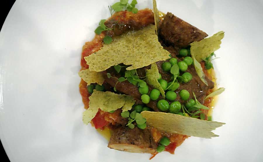 Plateada con tomaticán