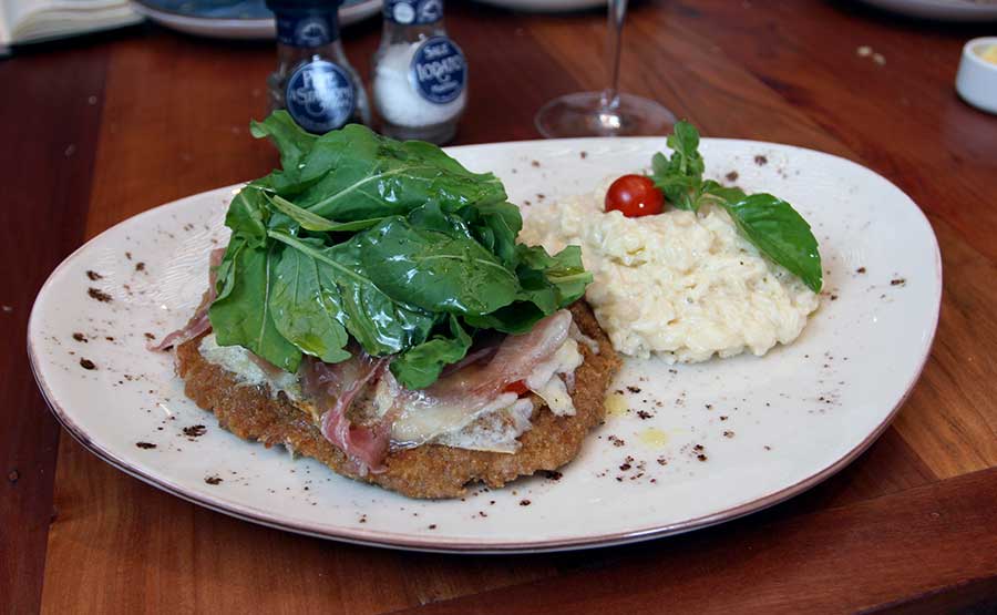 Milanesa de Vacuno - La Vinoteca Vitacura (Ex Bodegn)