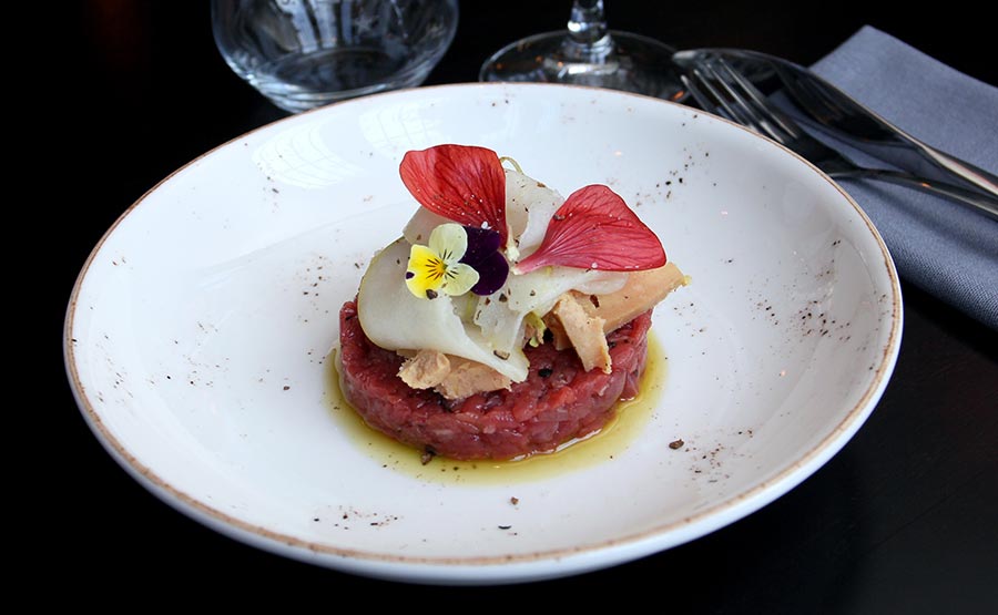 Tártaro con Foie