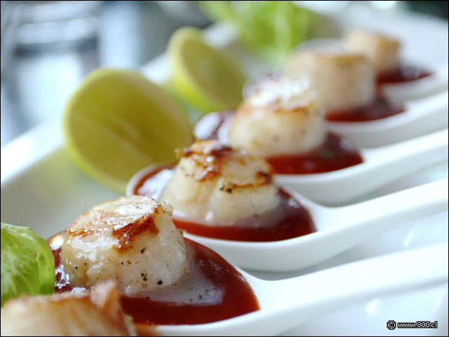 Ostiones al Bloody Mary