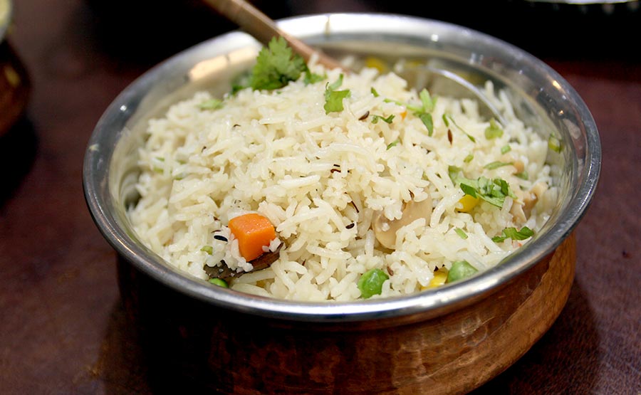 Arroz Basmati Veg Pulao - The Raj