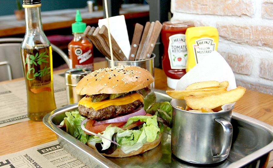 Hamburguesa La Gringa