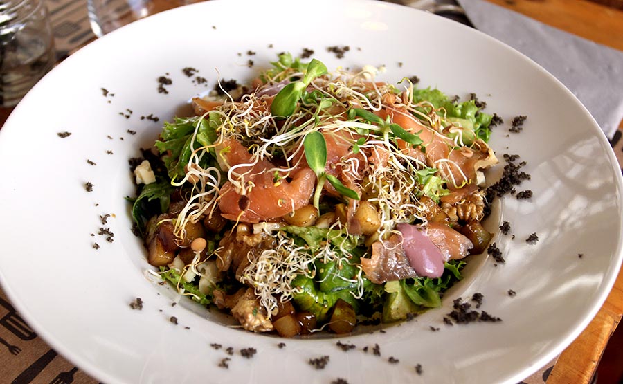 Ensalada de Salmn Ahumado
