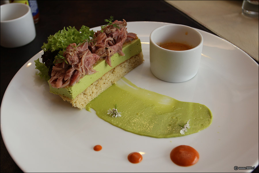 Pernil de Cochinillo con Palta - SKY Sommelier (ex Antao)