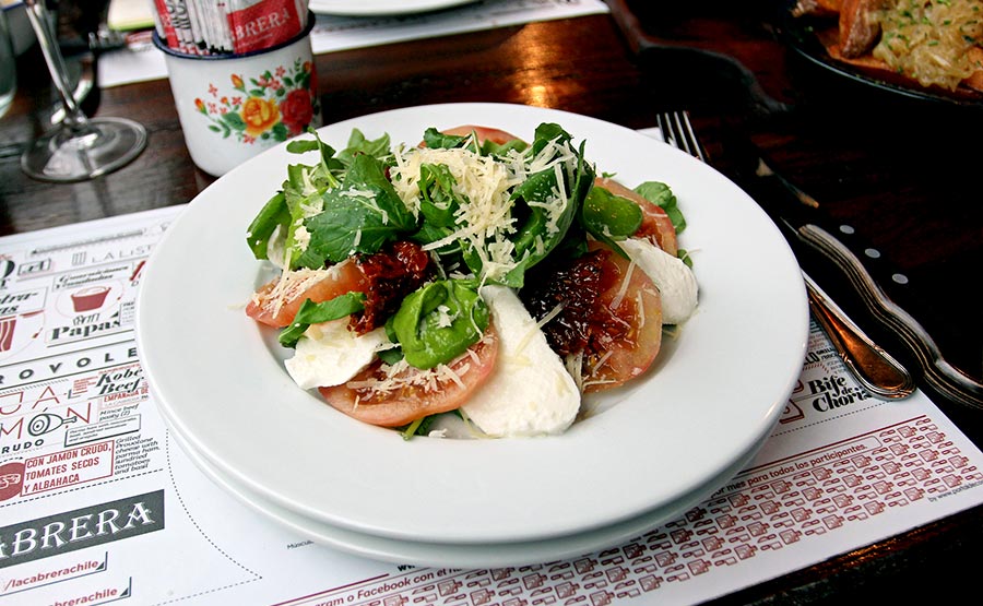 Ensalada Caprese  - La Cabrera Chile Alonso de Crdova