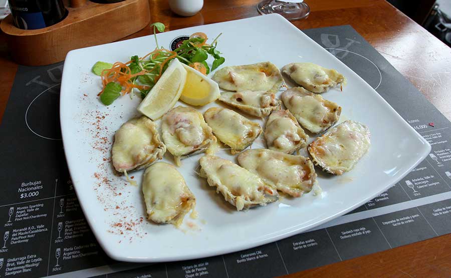 Machas a la Parmesana