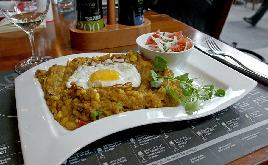 Charquicn con Huevo