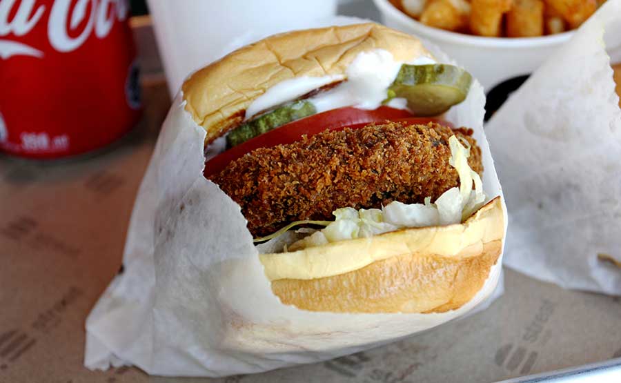 Veggie Burger. - Streat Burger (Parque Arauco)