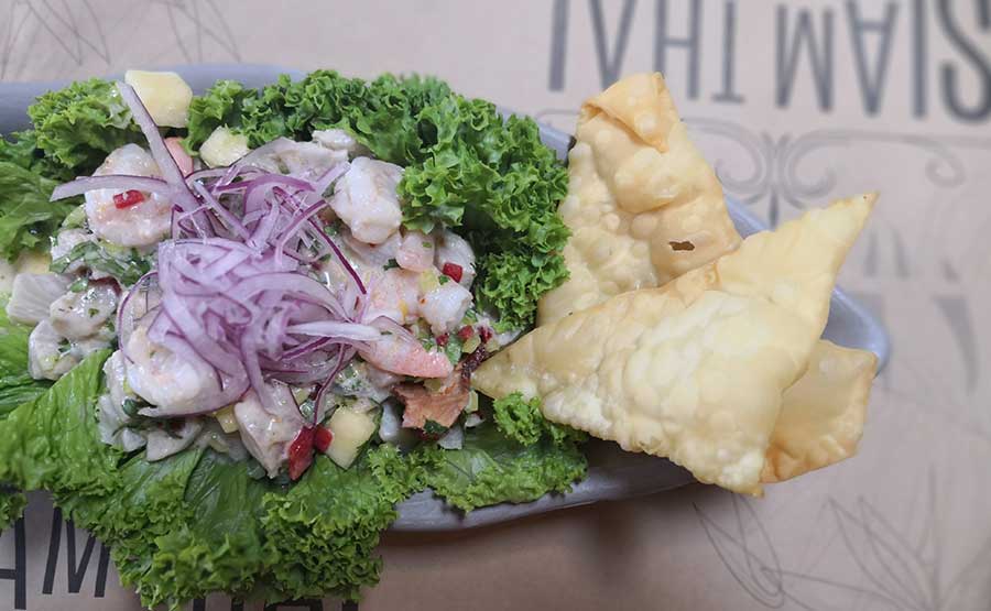 Ceviche thai