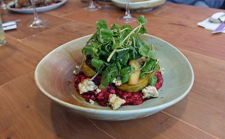 Risotto de Beterragas - Comedor Central