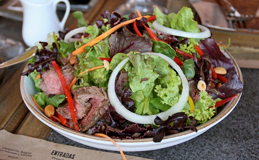 Ensalada de Roast Beef - Muu Steak - Parque Arauco