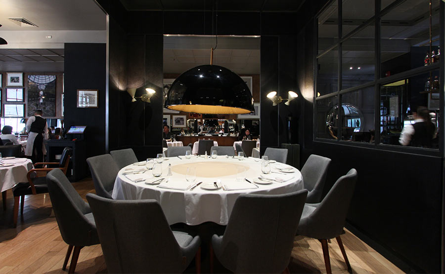 Una de las mesas ideales para reuniones - Sottovoce Ristorante