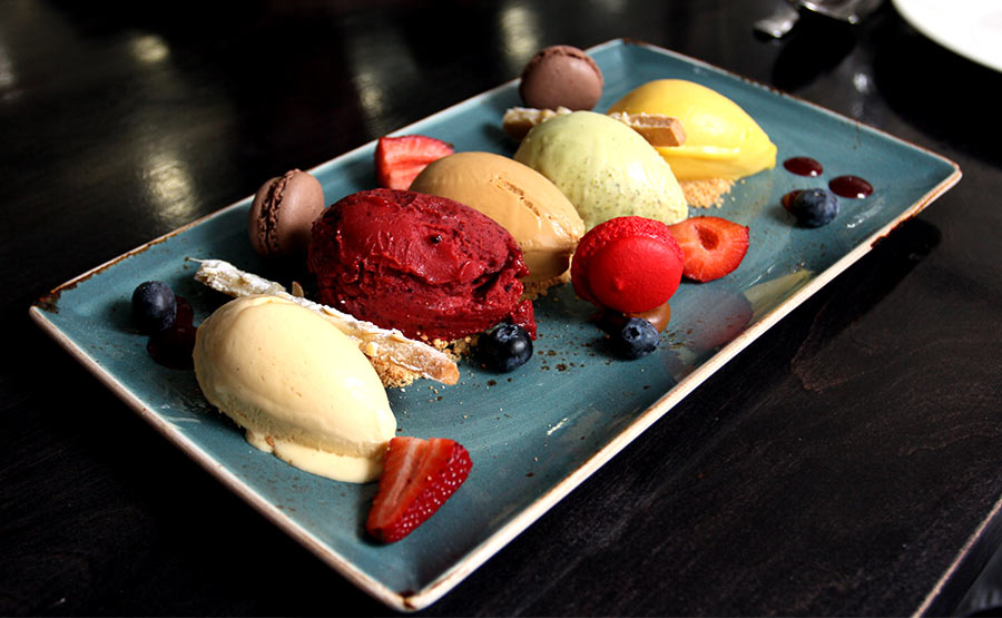 Degustaci�n de sorbetes, una tradici�n italiana - Sottovoce Ristorante