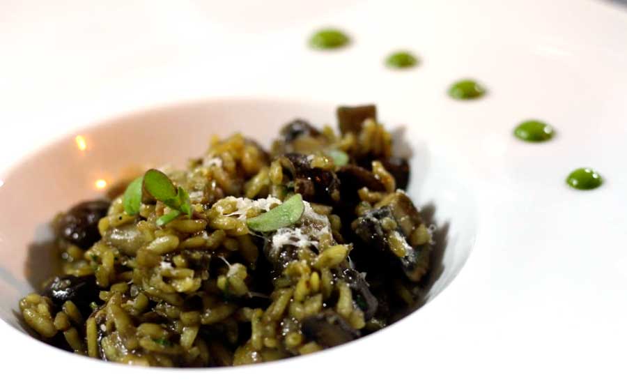 Risotto de setas