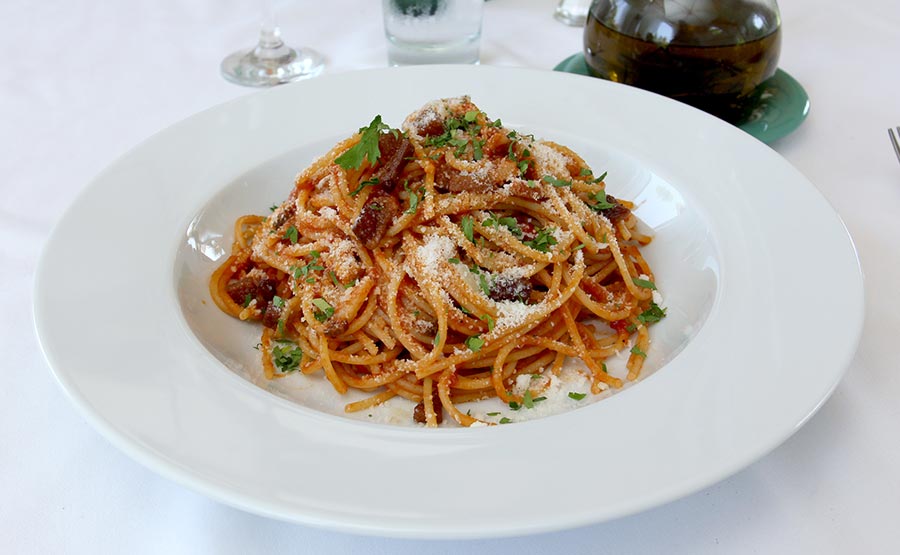 Spaghetti alla Amatriciana 