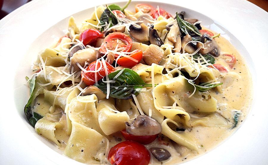 Pappardelle de la casa