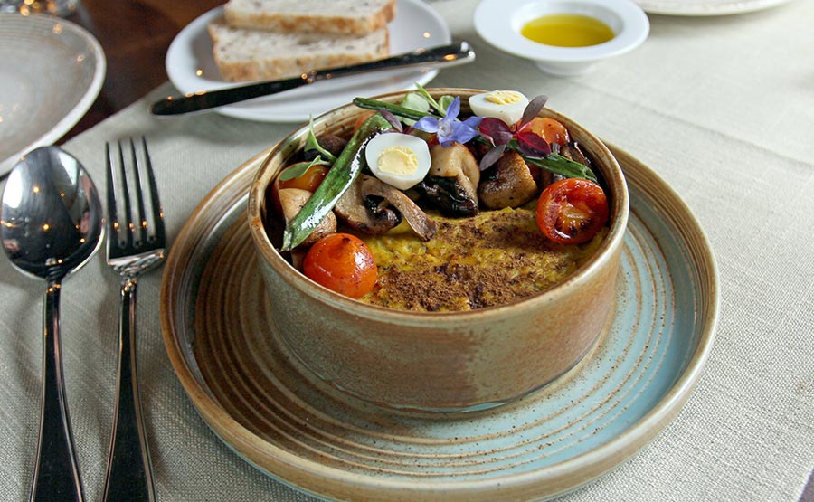Pastel de cholco vegetariano