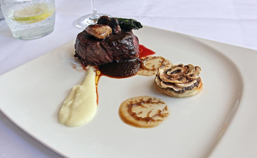 Filetto di manzo alla Rossini - Senso - Mandarin Oriental Santiago
