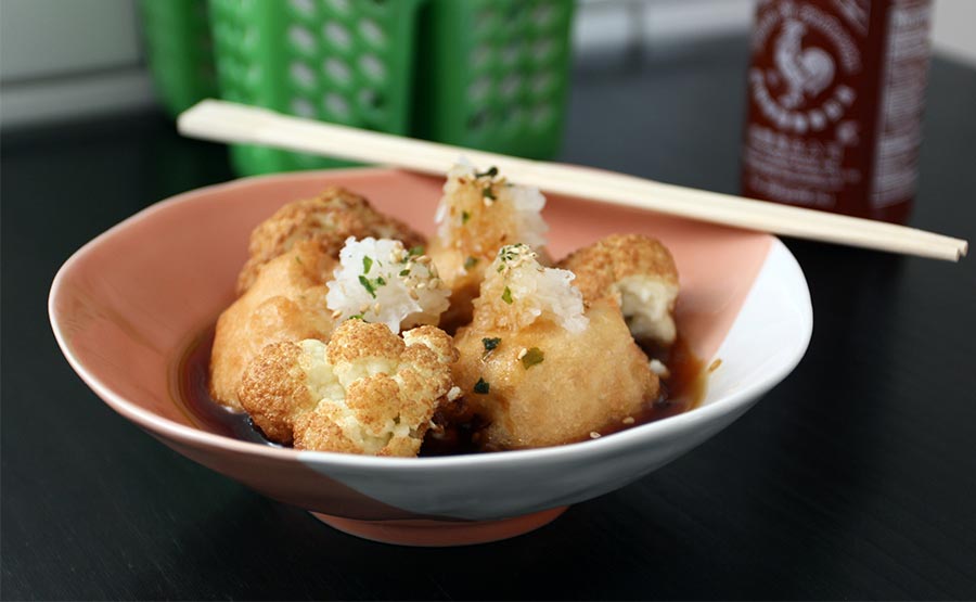 Agedashi (tofu frito) 