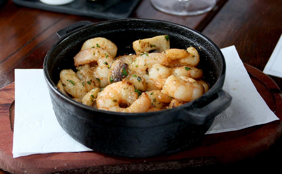 Camarones Al Pil Pil La Cabrera