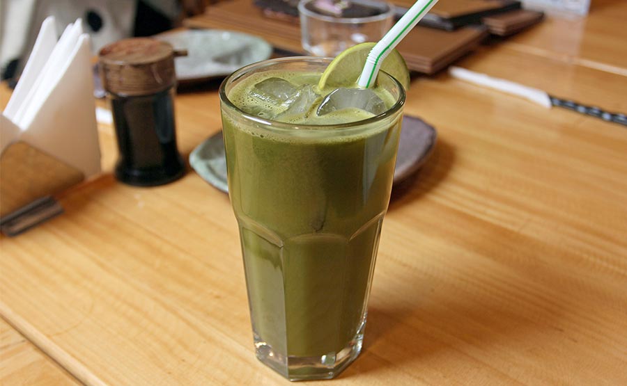 Té verde matcha helado - Ootoya