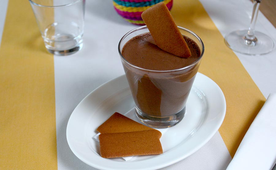 El clásico Mouse de Chocolate, el mismo del Baco Restaurante Aligot Fotos de Platos