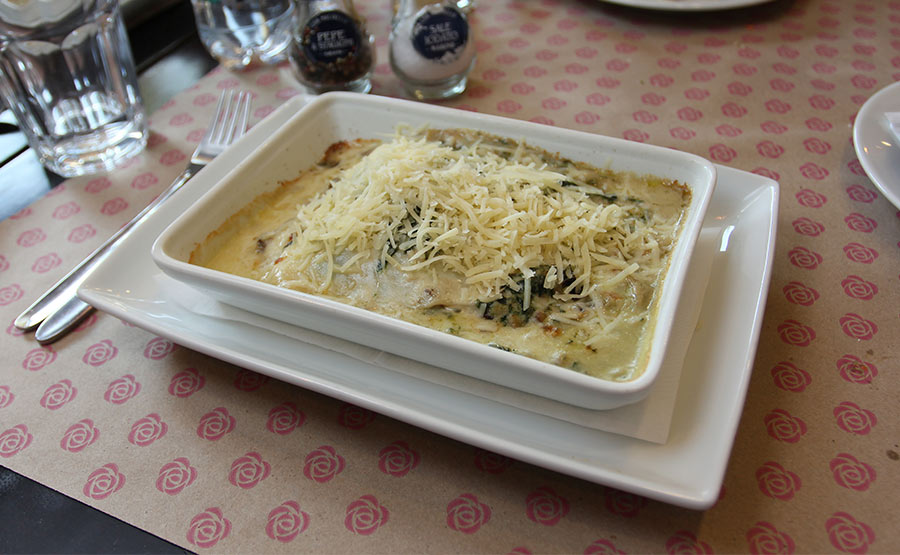 Lasaña Boloñesa
