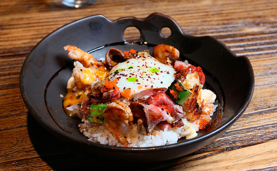 Elegante Arroz con mariscos