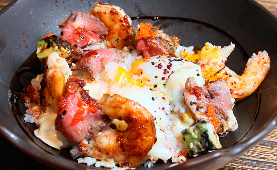 Elegante Arroz con mariscos