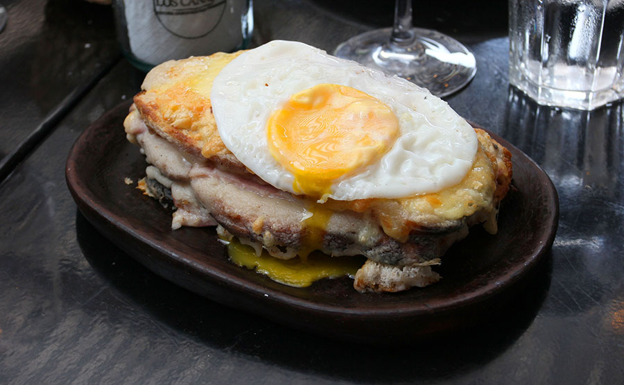 El goloso Croque Madame - Los Canallas