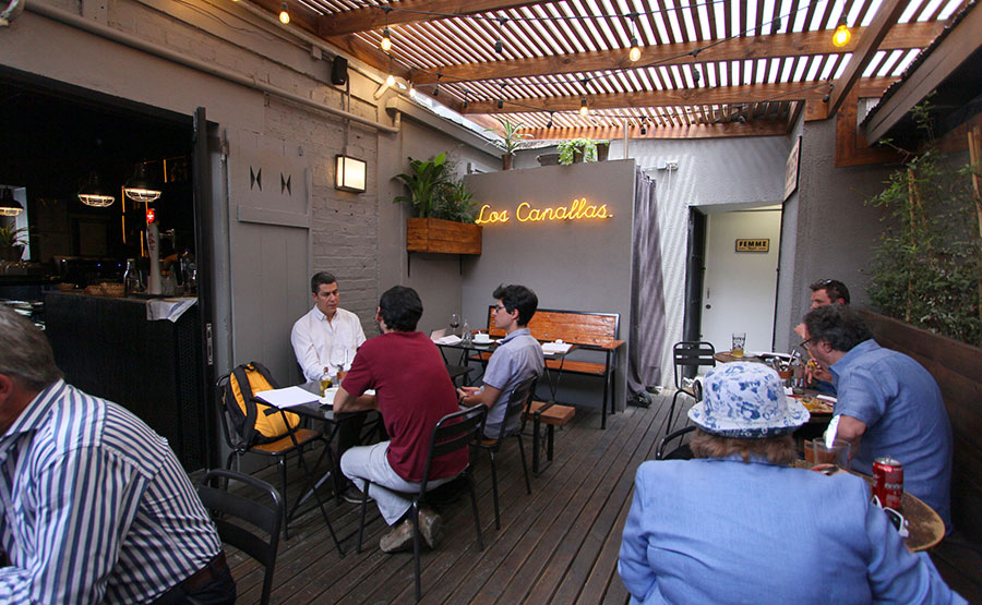 Terraza techada interior - Los Canallas