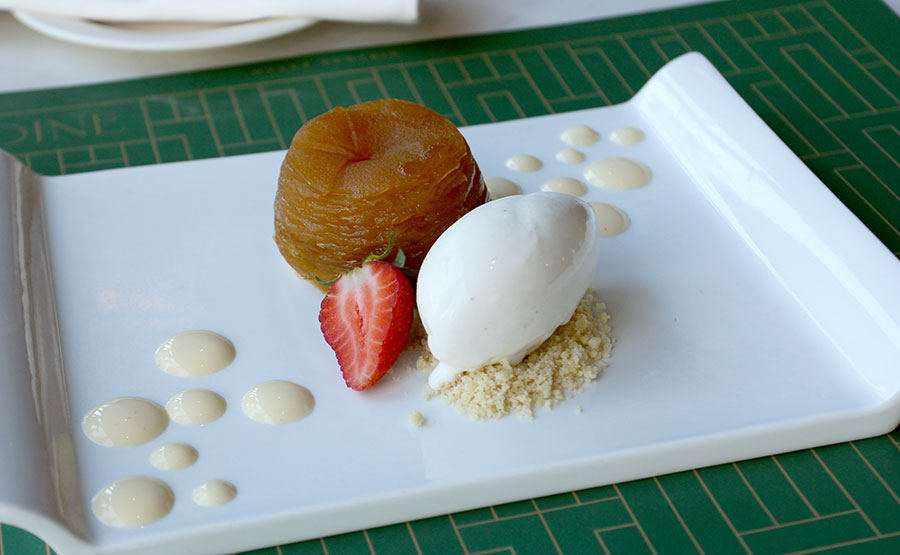 Tarte Tatin o tarta de manzana  - Amandine Bistro Hyatt Centric