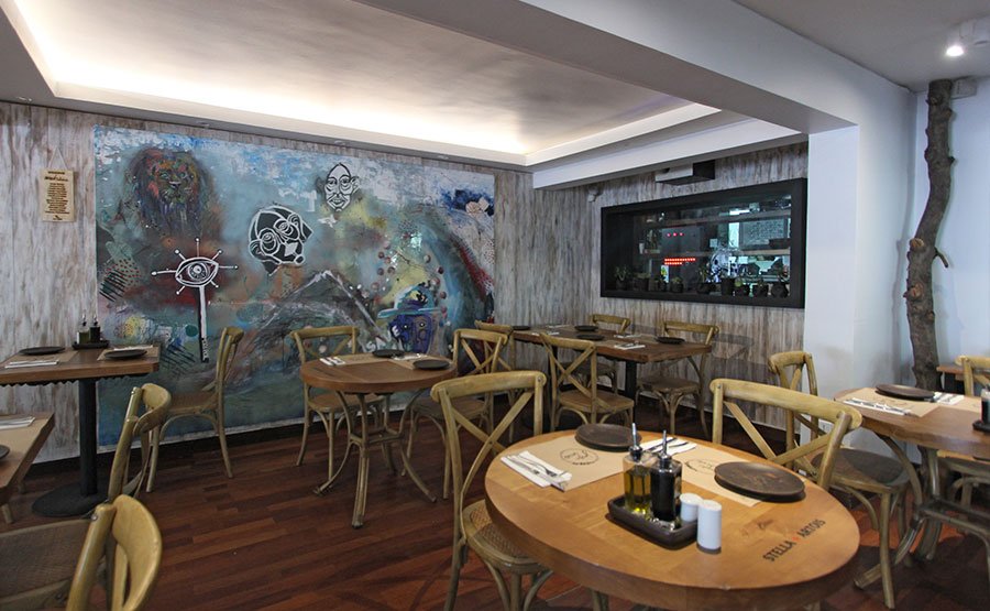 El saln interior de Jardn Secreto  - Bar Jardn Secreto